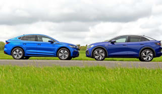 Skoda Enyaq iV and Volkswagen ID.5 - face-to-face